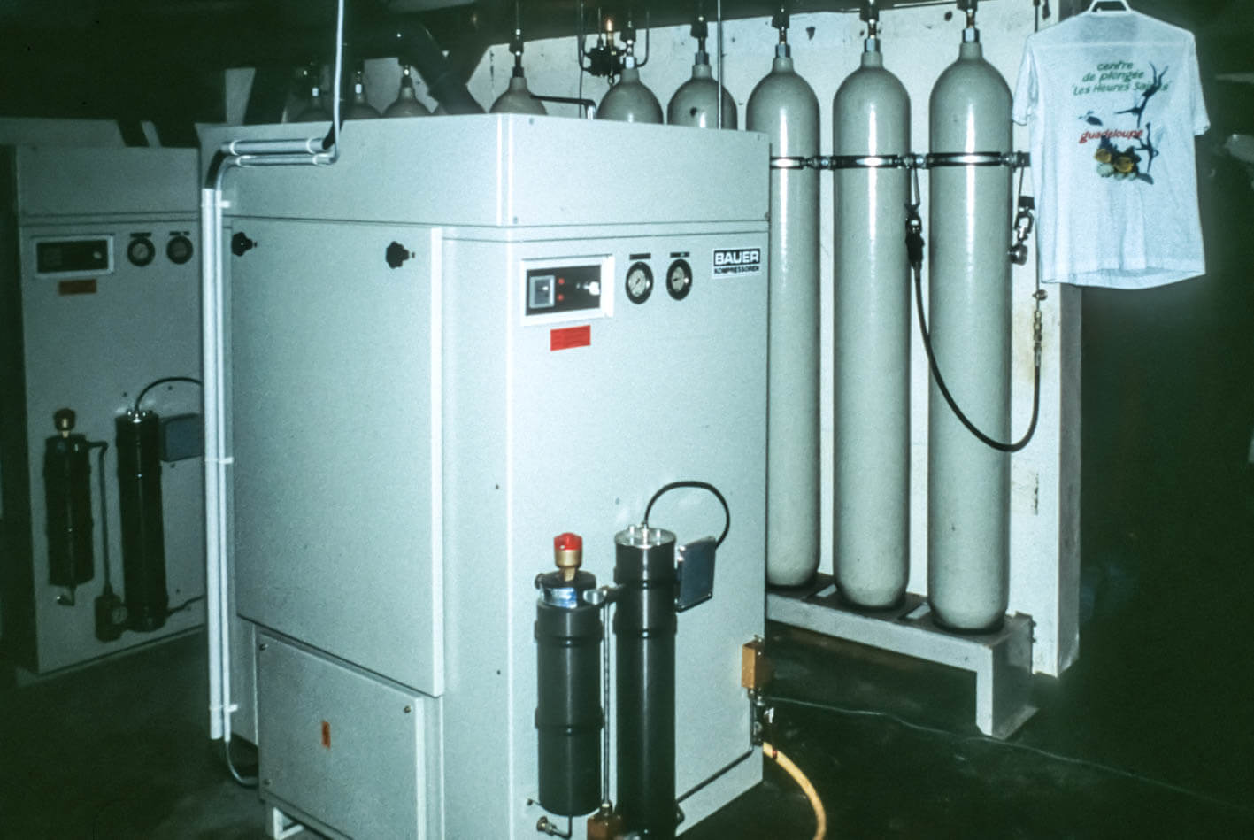 La station de gonflage